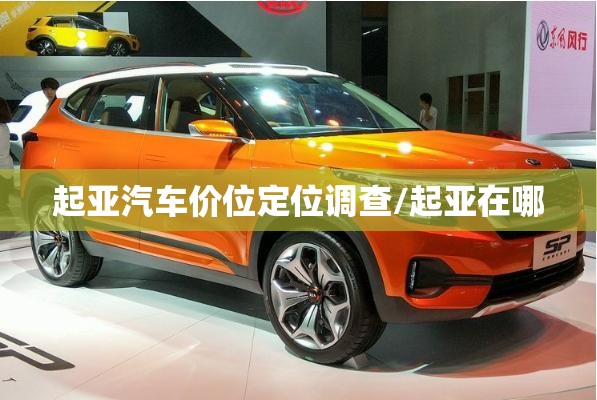 起亚汽车价位定位调查/起亚在哪 起亚汽车价位定位调查/起亚在哪