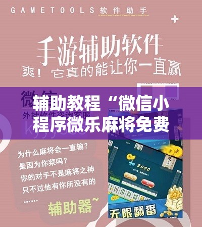 辅助教程“微信小程序微乐麻将免费开挂	”分享装挂详细步骤