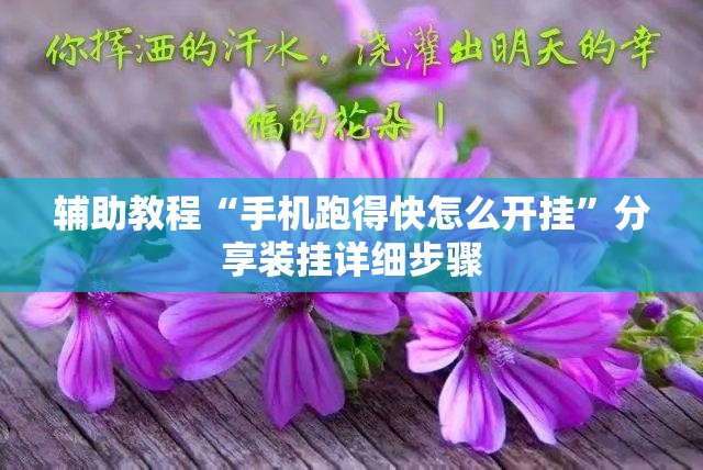 辅助教程“手机跑得快怎么开挂	”分享装挂详细步骤
