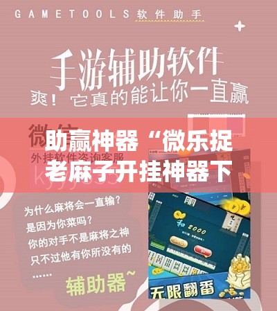 助赢神器“微乐捉老麻子开挂神器下载安装”开挂(透视)辅助教程