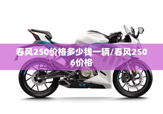 春风250价格多少钱一辆/春风2506价格 春风250价格多少钱一辆/春风2506价格