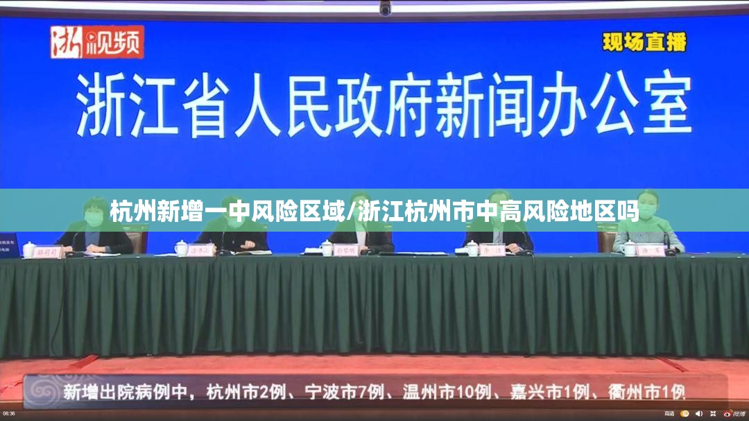 杭州新增一中风险区域/浙江杭州市中高风险地区吗 杭州新增一中风险区域/浙江杭州市中高风险地区吗