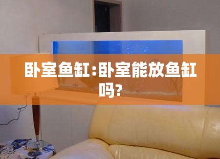 卧室鱼缸:卧室能放鱼缸吗? 卧室鱼缸:卧室能放鱼缸吗?