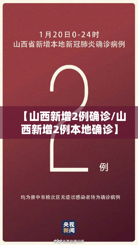 【山西新增2例确诊/山西新增2例本地确诊】 【山西新增2例确诊/山西新增2例本地确诊】