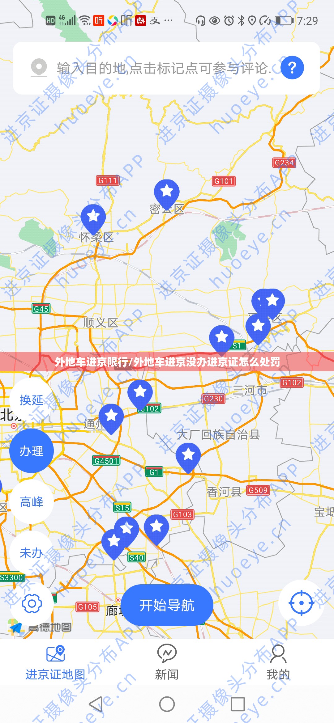 外地车进京限行/外地车进京没办进京证怎么处罚 外地车进京限行/外地车进京没办进京证怎么处罚