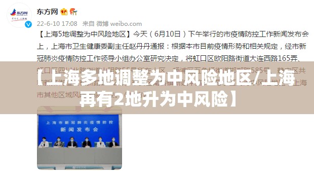 【上海多地调整为中风险地区/上海再有2地升为中风险】 【上海多地调整为中风险地区/上海再有2地升为中风险】
