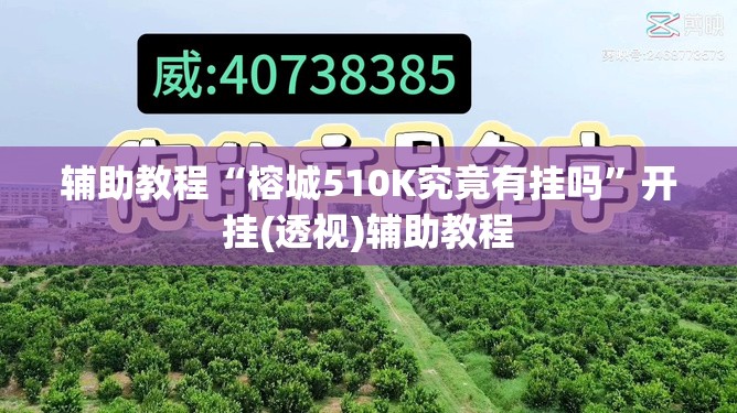 辅助教程“榕城510K究竟有挂吗	”开挂(透视)辅助教程