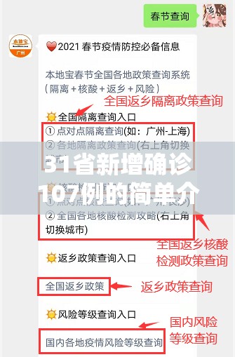 31省新增确诊107例的简单介绍 31省新增确诊107例的简单介绍