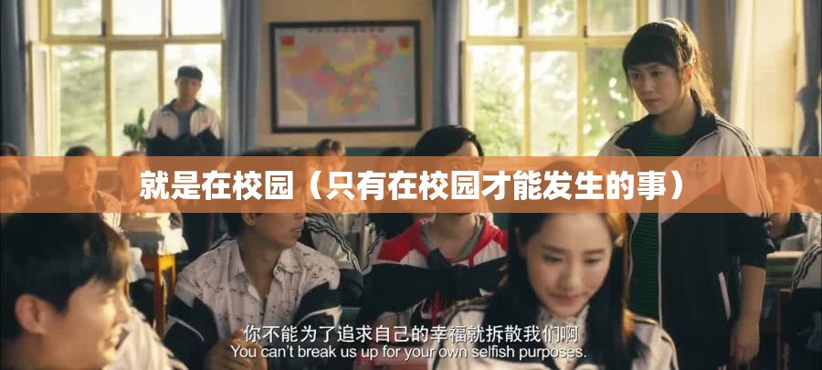 就是在校园(只有在校园才能发生的事) 就是在校园(只有在校园才能发生的事)