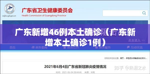 广东新增46例本土确诊(广东新增本土确诊1例) 广东新增46例本土确诊(广东新增本土确诊1例)