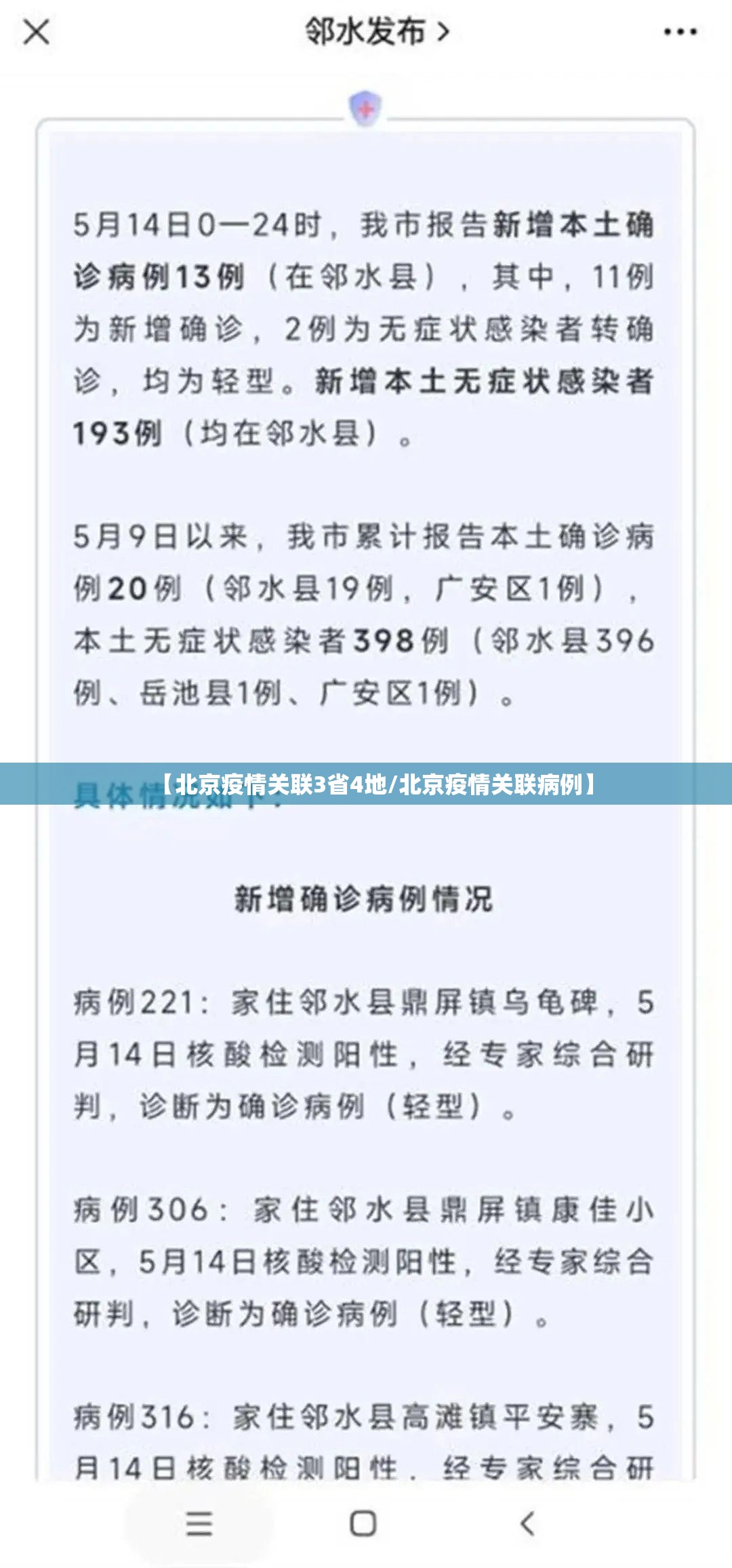 【北京疫情关联3省4地/北京疫情关联病例】 【北京疫情关联3省4地/北京疫情关联病例】
