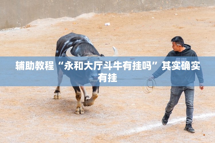 辅助教程“永和大厅斗牛有挂吗”其实确实有挂
