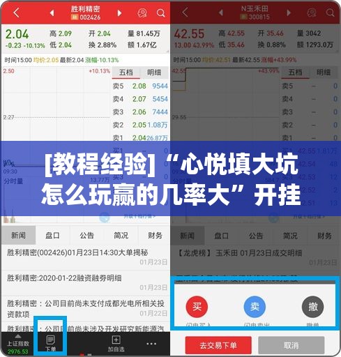 [教程经验]“心悦填大坑怎么玩赢的几率大	”开挂辅助脚本+详细开挂安装教程