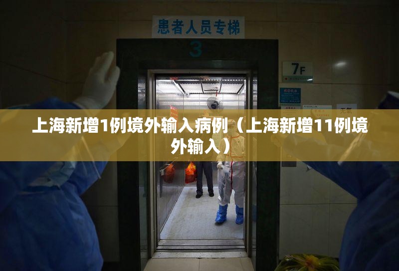 上海新增1例境外输入病例(上海新增11例境外输入) 上海新增1例境外输入病例(上海新增11例境外输入)