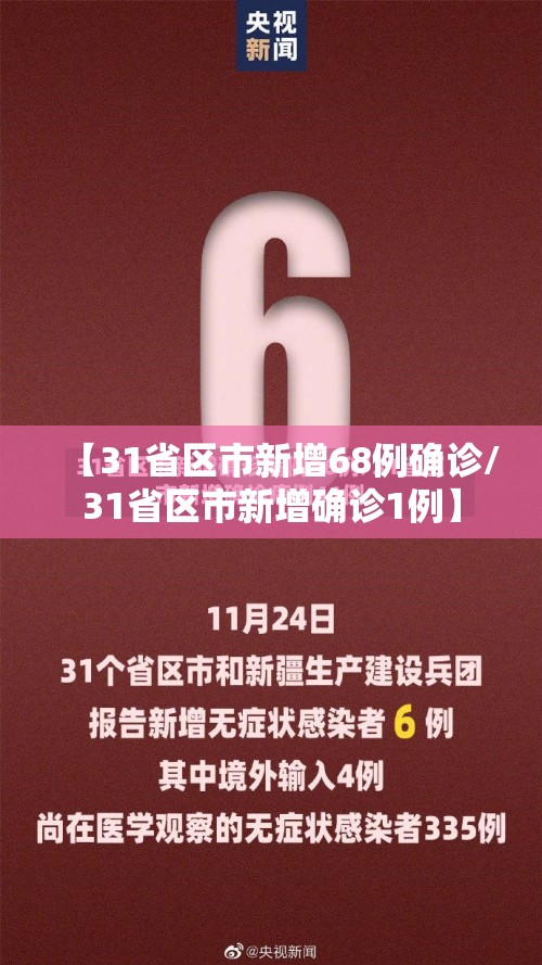 【31省区市新增68例确诊/31省区市新增确诊1例】