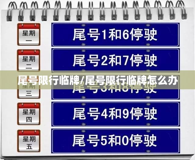 尾号限行临牌/尾号限行临牌怎么办