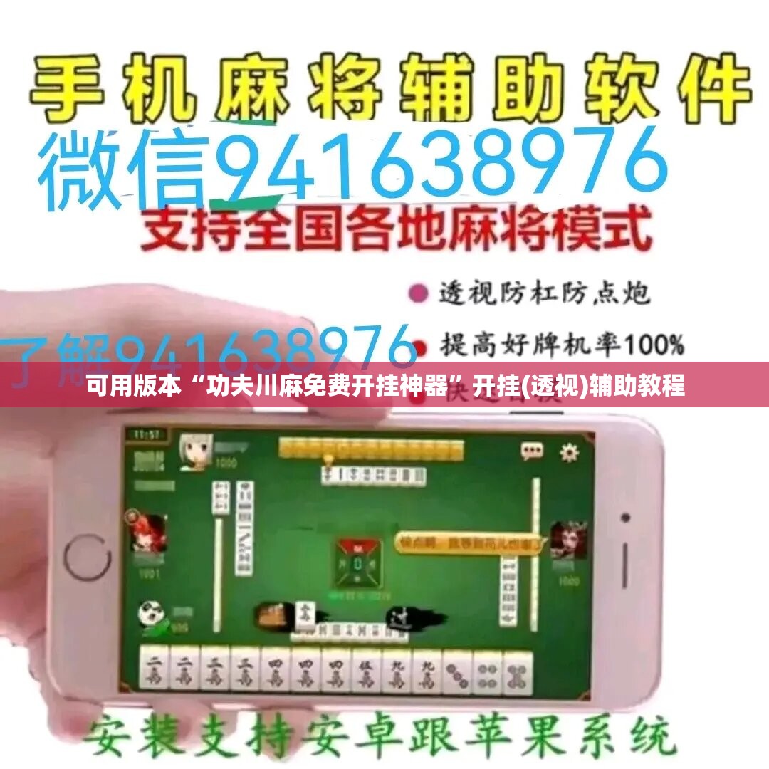 可用版本“功夫川麻免费开挂神器”开挂(透视)辅助教程