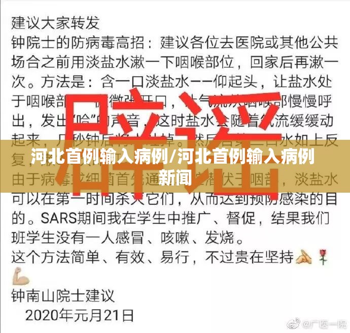 河北首例输入病例/河北首例输入病例 新闻 河北首例输入病例/河北首例输入病例 新闻