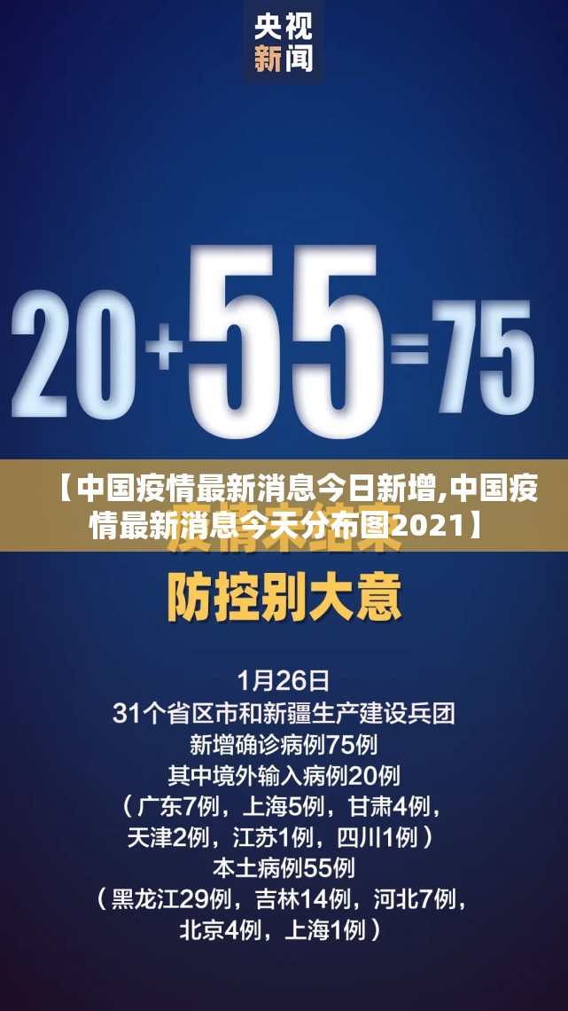【中国疫情最新消息今日新增,中国疫情最新消息今天分布图2021】