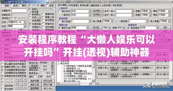安装程序教程“大懒人娱乐可以开挂吗”开挂(透视)辅助神器