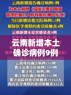 云南新增本土确诊病例9例/云南新增本土病例1例 云南新增本土确诊病例9例/云南新增本土病例1例