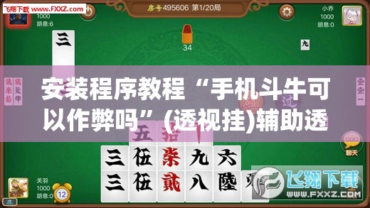 安装程序教程“手机斗牛可以作弊吗”(透视挂)辅助透视教程
