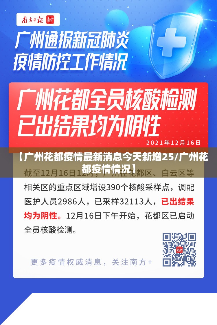 【广州花都疫情最新消息今天新增25/广州花都疫情情况】