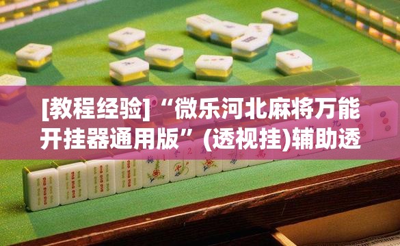 [教程经验]“微乐河北麻将万能开挂器通用版”(透视挂)辅助透视教程