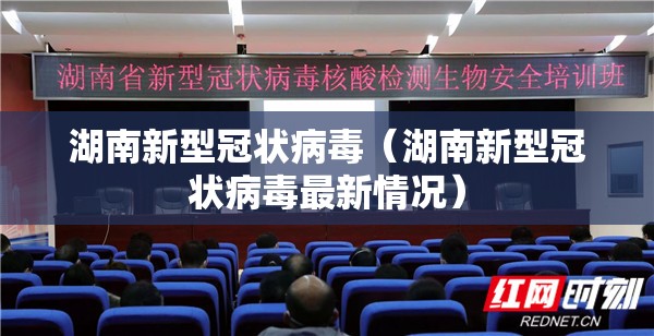 湖南新型冠状病毒(湖南新型冠状病毒最新情况) 湖南新型冠状病毒(湖南新型冠状病毒最新情况)
