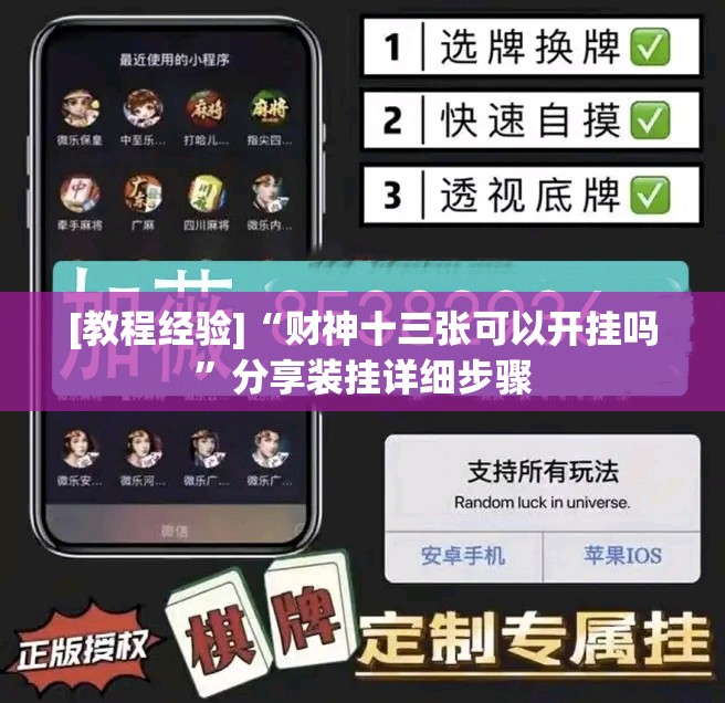 [教程经验]“财神十三张可以开挂吗”分享装挂详细步骤
