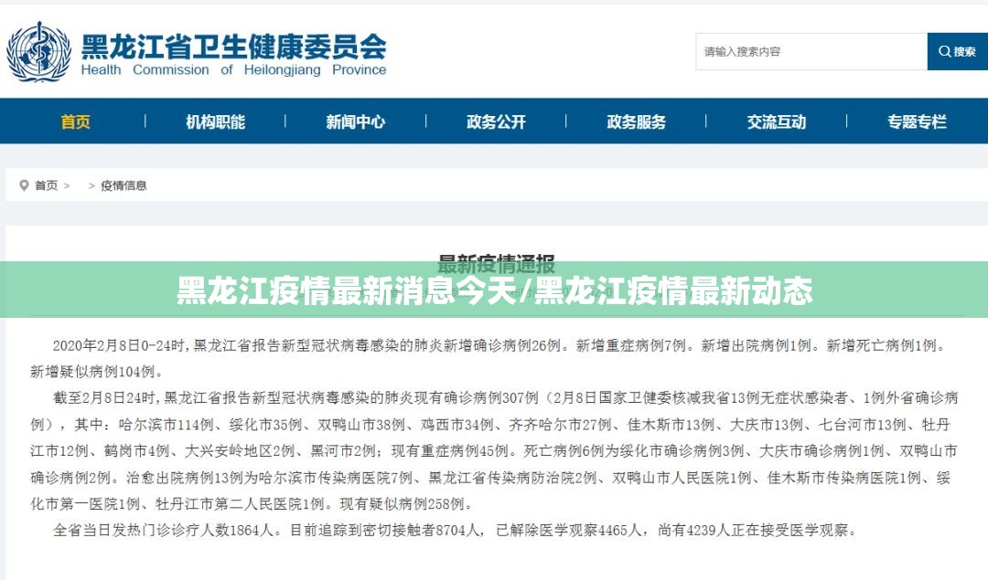黑龙江疫情最新消息今天/黑龙江疫情最新动态