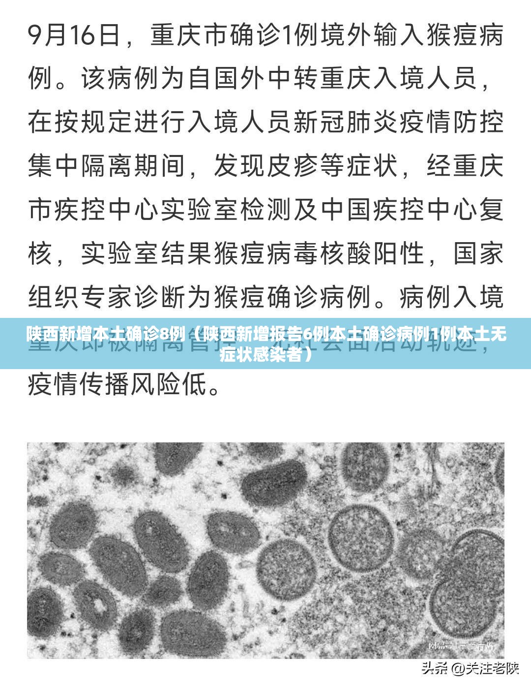 陕西新增本土确诊8例（陕西新增报告6例本土确诊病例1例本土无症状感染者）