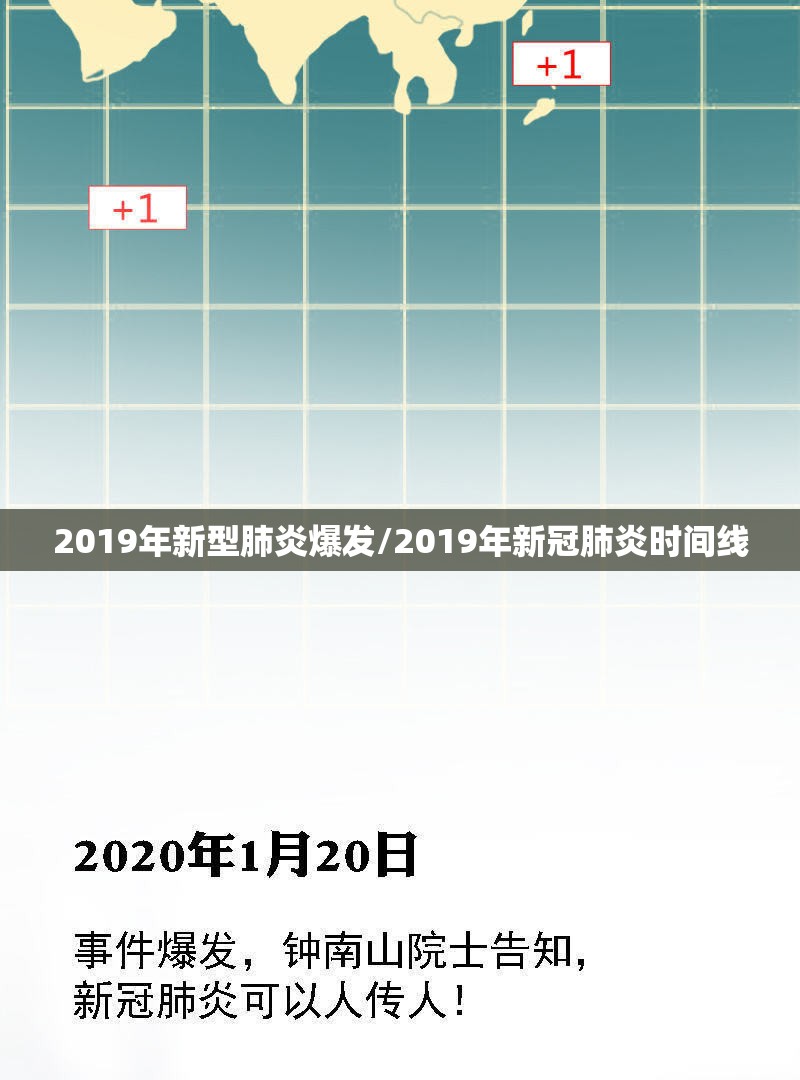 2019年新型肺炎爆发/2019年新冠肺炎时间线 2019年新型肺炎爆发/2019年新冠肺炎时间线