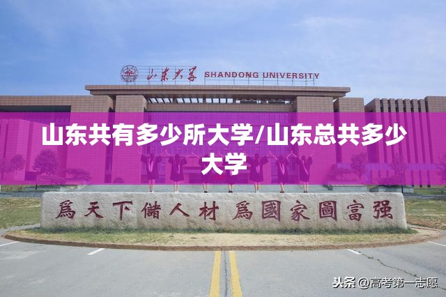 山东共有多少所大学/山东总共多少大学 山东共有多少所大学/山东总共多少大学