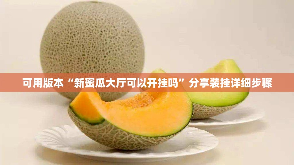 可用版本“新蜜瓜大厅可以开挂吗”分享装挂详细步骤