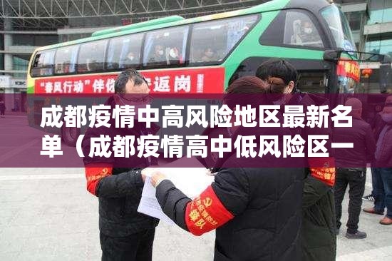 成都疫情中高风险地区最新名单（成都疫情高中低风险区一览表）