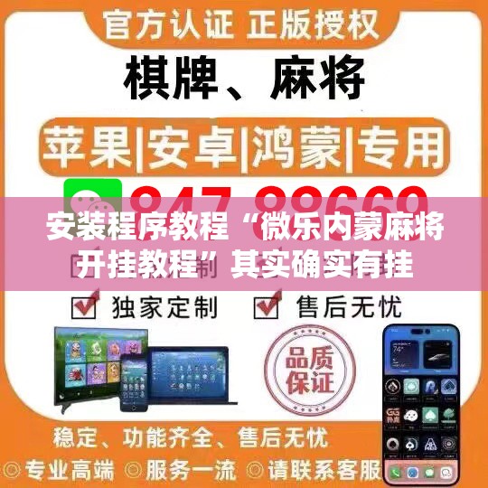 安装程序教程“微乐内蒙麻将开挂教程”其实确实有挂