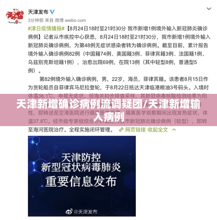 天津新增确诊病例流调疑团/天津新增输入病例