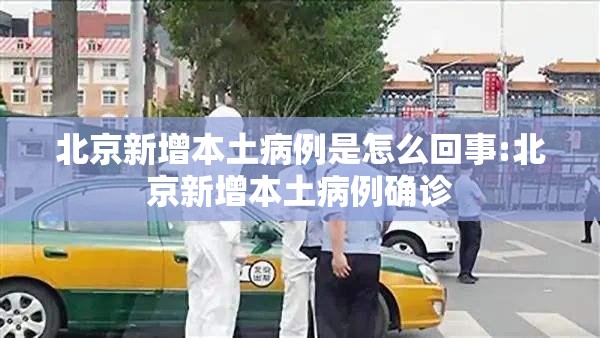 北京新增本土病例是怎么回事:北京新增本土病例确诊
