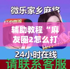 辅助教程“麻友圈2怎么打才能赢”分享装挂详细步骤