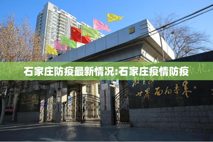 石家庄防疫最新情况:石家庄疫情防疫
