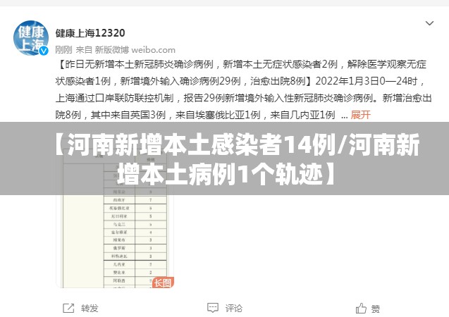 【河南新增本土感染者14例/河南新增本土病例1个轨迹】 【河南新增本土感染者14例/河南新增本土病例1个轨迹】