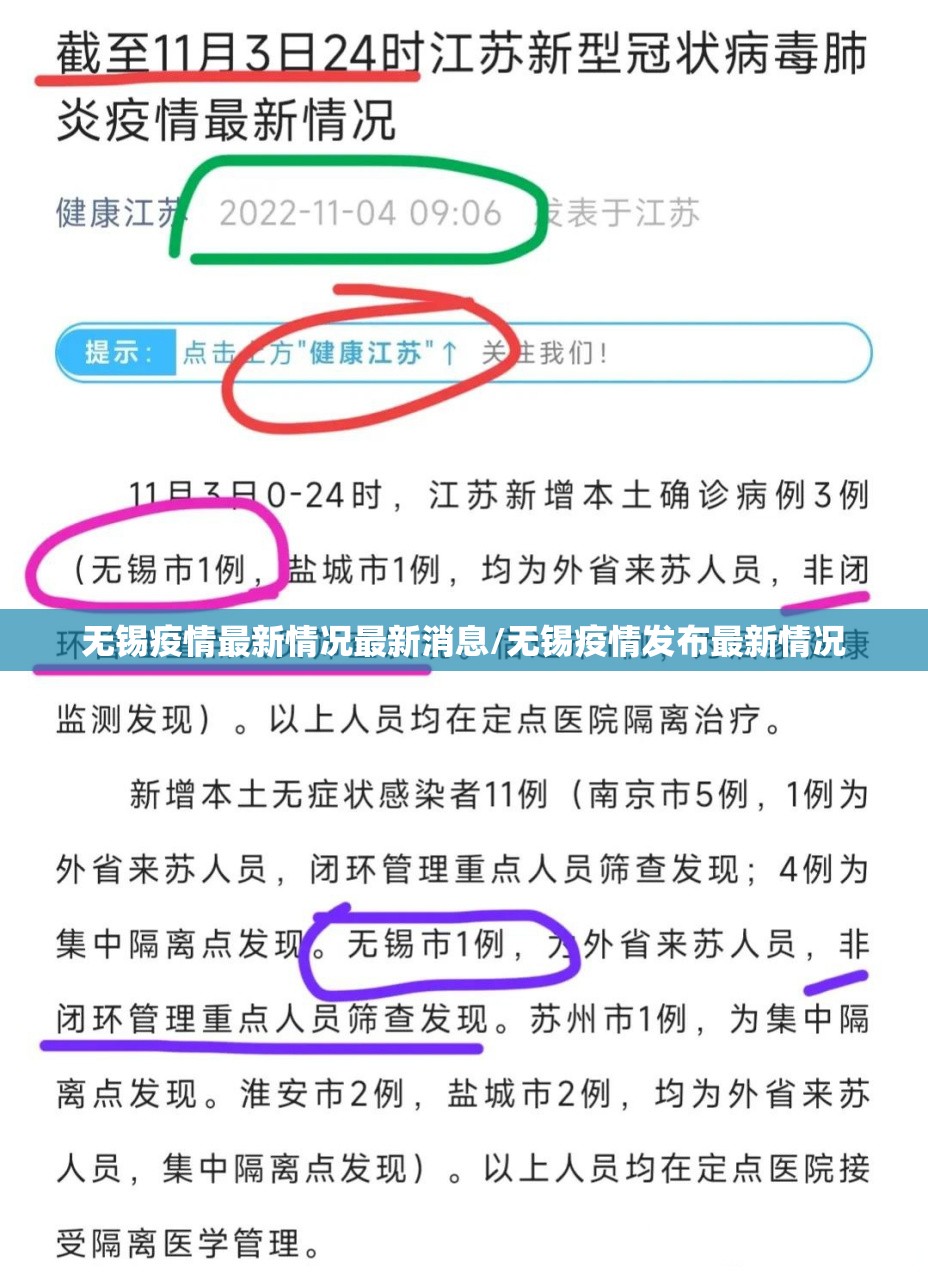 无锡疫情最新情况最新消息/无锡疫情发布最新情况