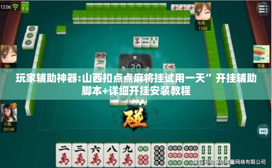 玩家辅助神器:山西扣点点麻将挂试用一天	”开挂辅助脚本+详细开挂安装教程
