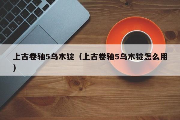 上古卷轴5乌木锭(上古卷轴5乌木锭怎么用)
